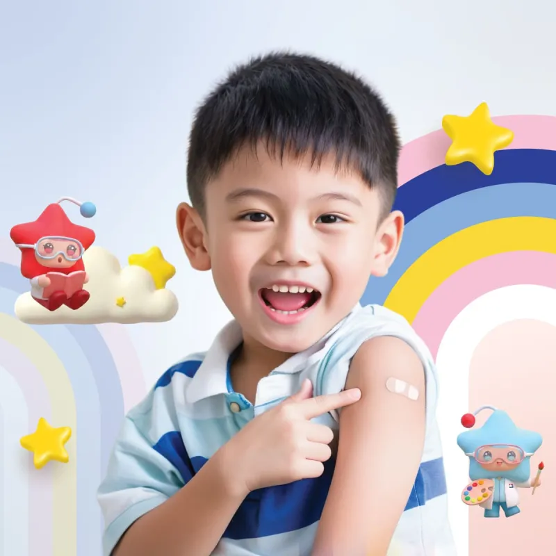 Meningococcal meningitis vaccine package for Children