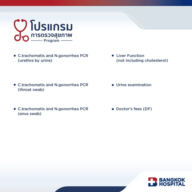 Gay man health check-up Package